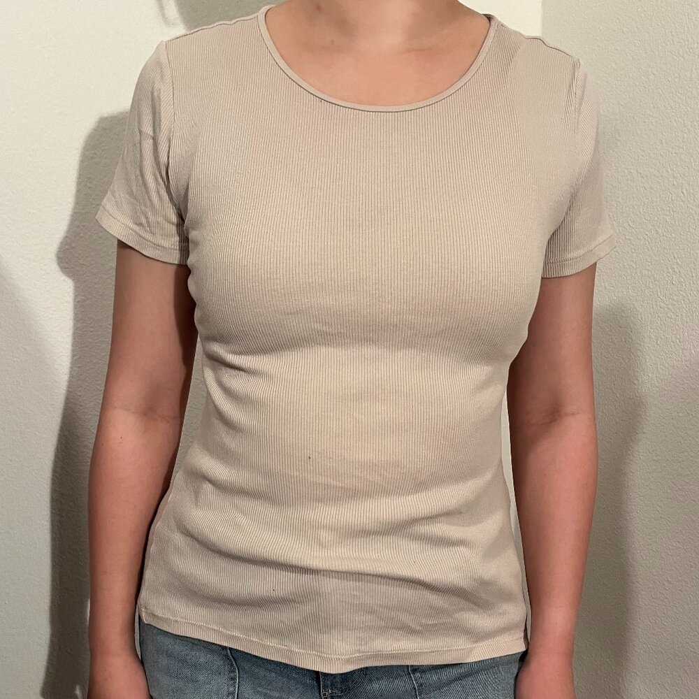 H&M Cream Top